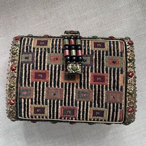 Motif By Mary Frances Vintage Beaded Clutch
